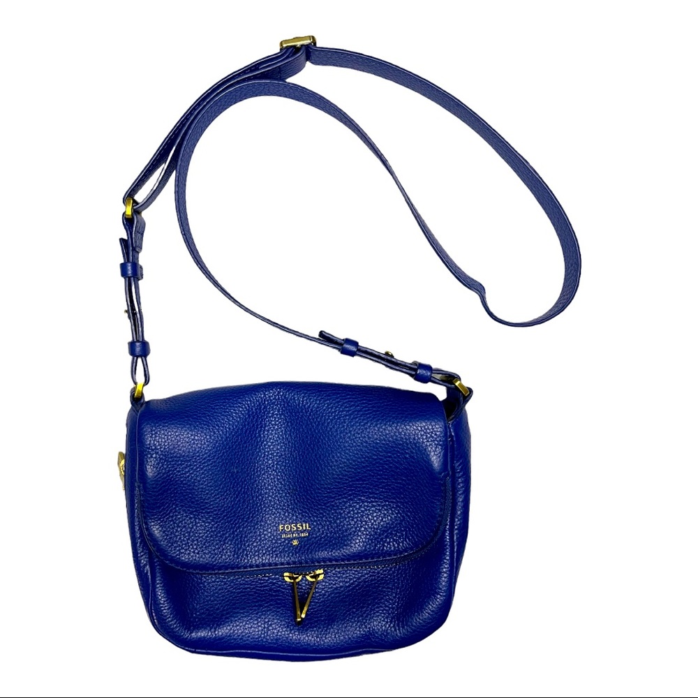 Fossil Blue Crossbody Bag